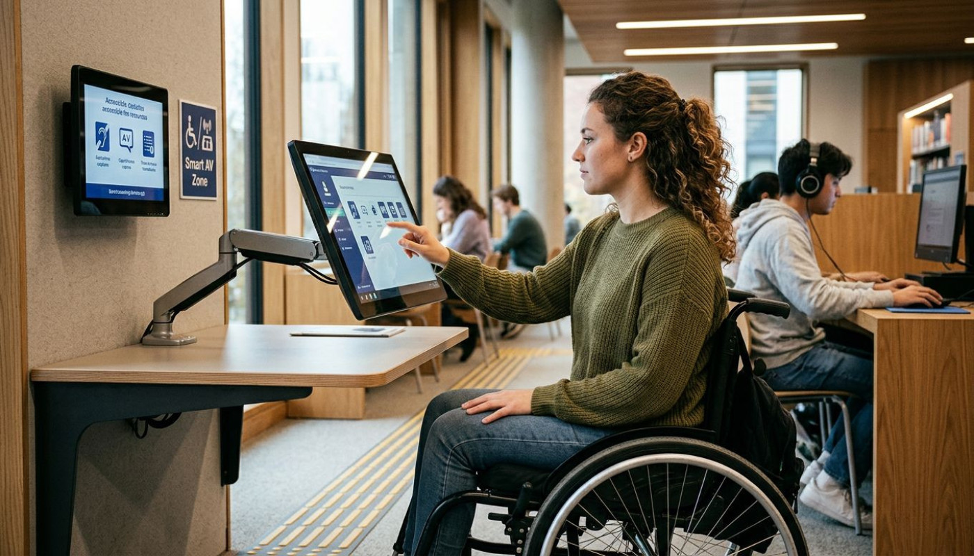 L’accessibilité repensée grâce aux technologies audiovisuelles