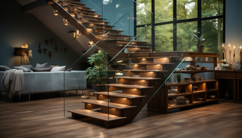 Quel est l’angle idéal pour un escalier droit ?